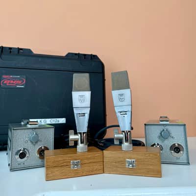 AKG C 12 A PAIR Norelco Branded image 3