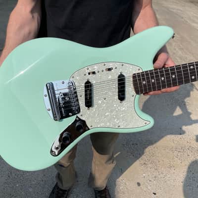Fender Jagstang 2023 Surf Green Imron Mustang Jaguar Kurt Cobain image 2