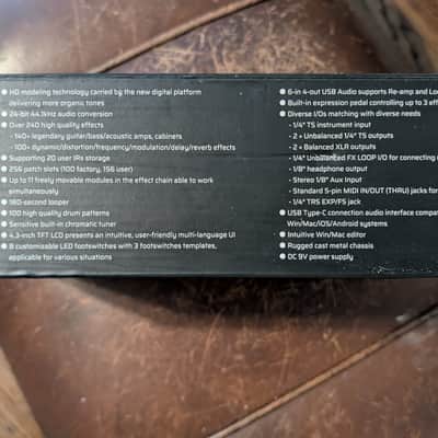 Valeton GP-200 Multi-Effects Processor 2022 - Present Black image 12