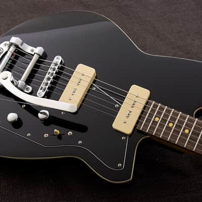 Reverend Jetstream 290 w/ Bigsby Midnight Black Electric Guitar NEW image 4