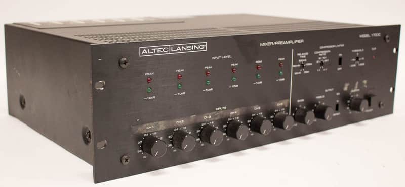 Altec Lansing 1700C 6-Channel Mixer Preamplifier with Compressor