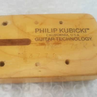 Immagine 1979 PHIL KUBICKI KILLER CUSTOM PJ BASS NECK made in USA - 2