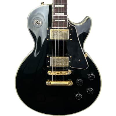 Burny RLC Les Paul Custom - Ebony image 1