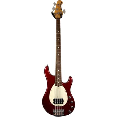Music Man Ernie Ball Sterling 4H Bass 2000 - Candy Apple Red image 3