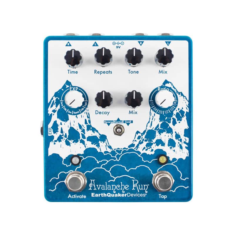 Earthquaker Devices  Avalanche Run Stereo Delay & Reverb with Tap Tempo V2