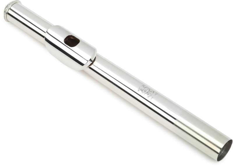 Wm. S. Haynes N Cut Flute Headjoint - .016 inches  14-karat Rose Gold Riser and Silver Lip Plate image 1