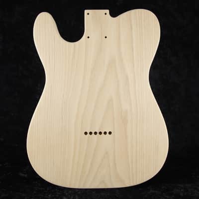 Grail - Telecaster Body - 4 lbs.~ Chambered - Flame Maple ~ 1 Piece Alder Back - Unfinished image 5