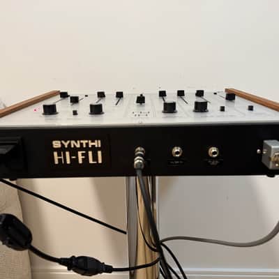 EMS Synthi Hi Fli  with chrome stand, control pedals, paperwork image 5