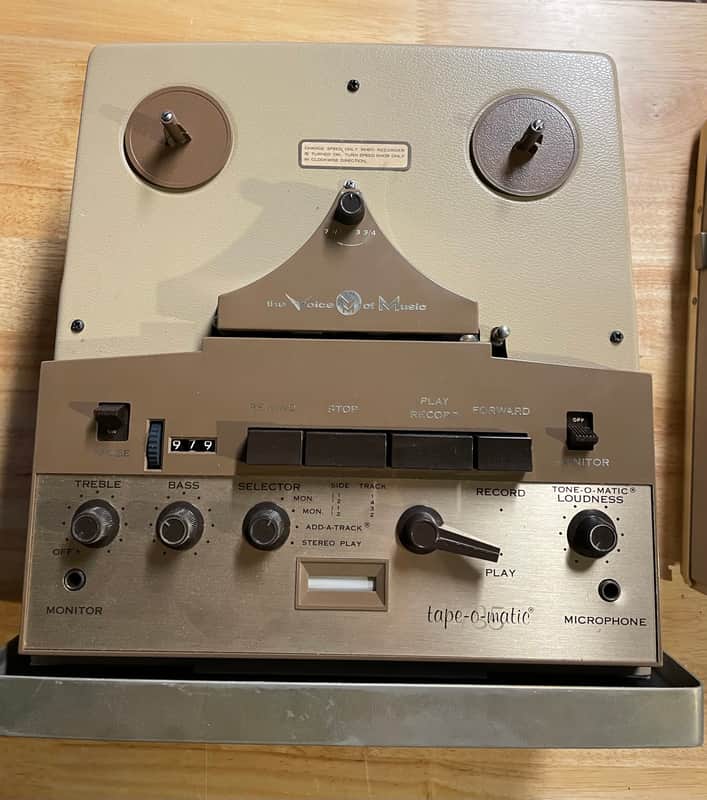 The Voice of Music 735 Tape-O-Matic Reel to Reel Tape Recorder image 1