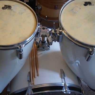 North 4 Piece Set 1969 Fiberglass.  MINT. Collectible. Awesome Sound. Head sizes 22, 14, 12, 10"HUGE image 16