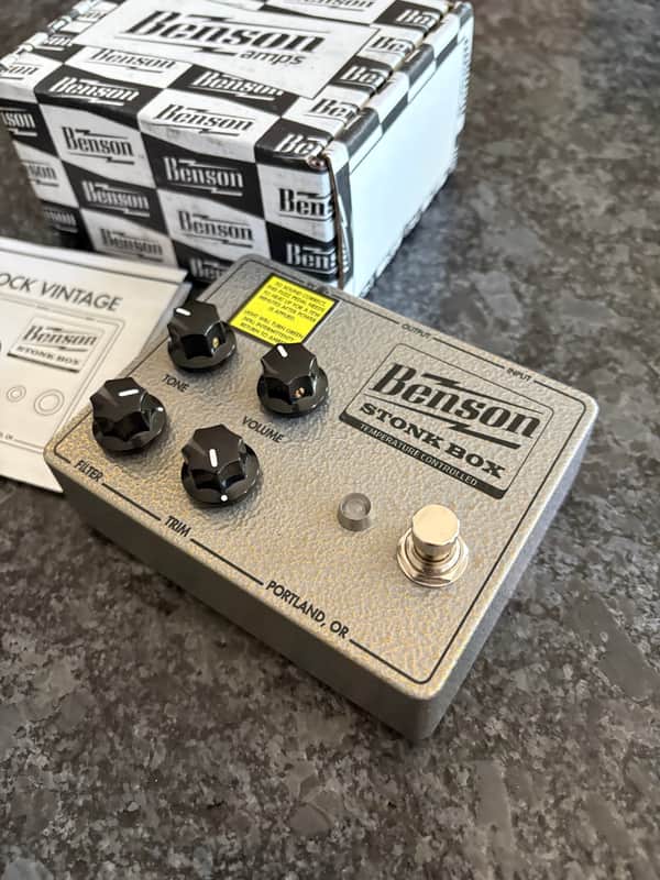 Benson Amps Stonk Box 2023 - Present - Silver image 1