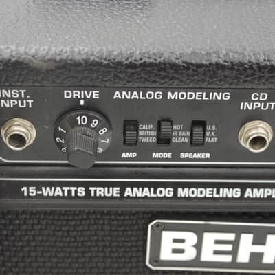 Behringer V-Tone GM108 Guitar Combo Modeling Amp 15w , Local P/U Only, Oswego,IL image 5