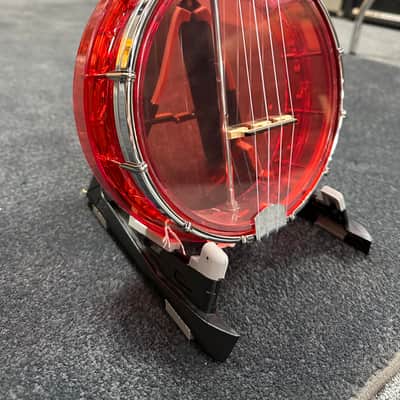 Gold Tone Little Gem Acrylic Concert Banjolele w/gigbag image 3