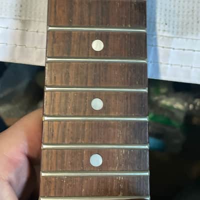 1990 Korean Ibanez EX Series 22 Fret Guitar Neck Standard Nut (Repaired) image 16