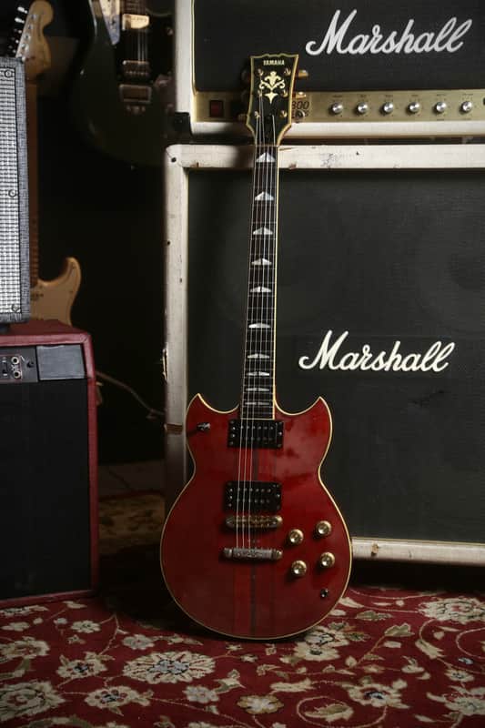 Yamaha SG-1500, Made in Japan 1980s - Persimmon Red image 1