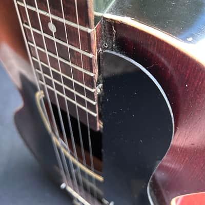 Vintage Gibson Small-Body Archtop Acoustic Guitar Sunburst Kalamazoo MI c.1940s image 17