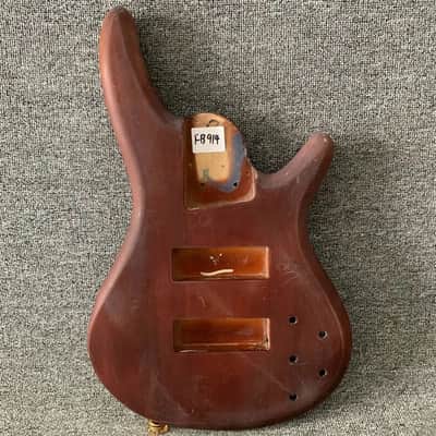 Unfinished Mahogany Jazz Bass Style Body for 4 or 5 String Build image 1