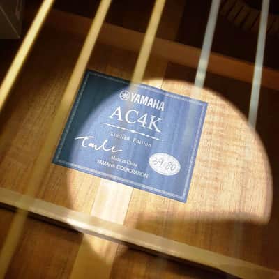 Yamaha  AC4K Solid Koa Limited Edition 39/80 image 6