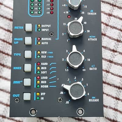 API 529 500 Series Stereo Compressor Module 2018 - Present - Black image 12