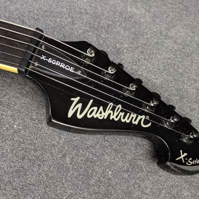 Washburn X-50PROE X-Series Electric Guitar w/ EMG Active Pickups & Flame Maple Top image 10