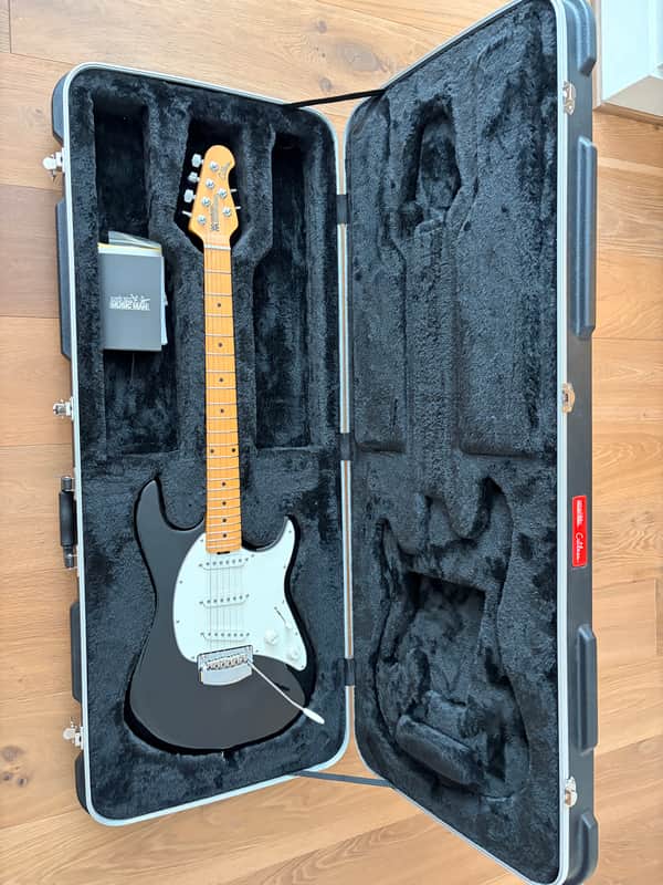 Ernie Ball Music Man Cutlass SSS Tremolo 2015 - 2017 - Black image 1