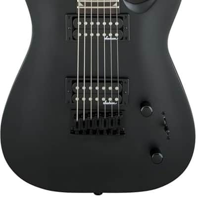Jackson JS22-7 Dinky 7-string Electric Guitar - Satin Black image 1