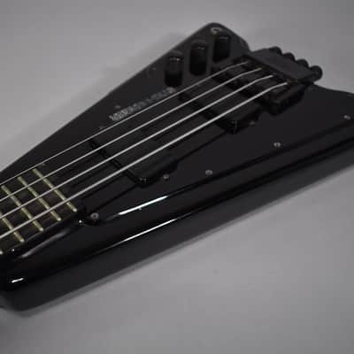 1986-87 Steinberger XP-2 Bass Guitar | Black Finish W/Original Gig Bag image 7
