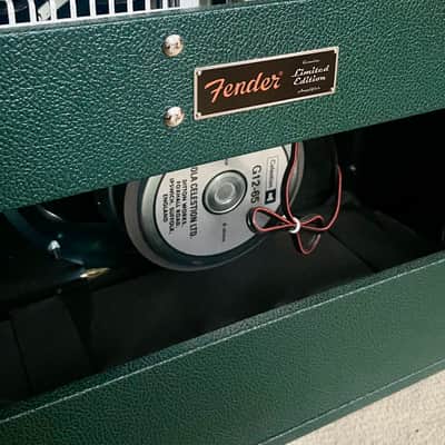Fender 65 Fender Princeton Reverb British Racing Green LIMITED EDITION FSR USA - British Racing Green image 5
