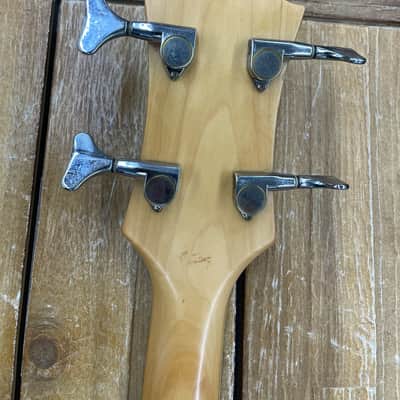 B.C. Rich Mockingbird Bass Platinum Series 1998 - Red image 10