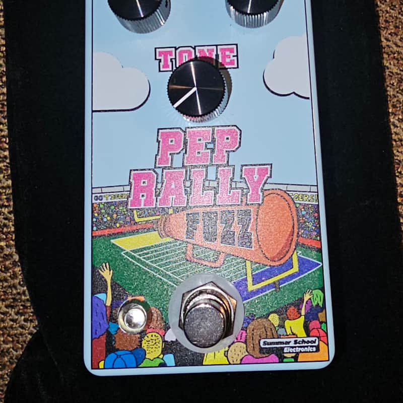 Summer School Electronics Pep Rally Fuzz - Sky Blue image 1
