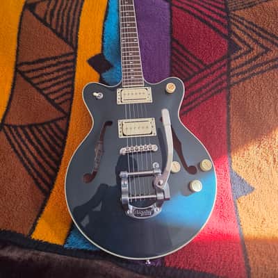Gretsch G2655T-P90 2021 - Green Midnight Sapphire - Upgrades - Seymour Duncan P-Rails Pickups, Triple Shot System & Grover Locking Tuners image 5