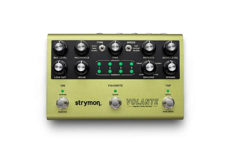 Strymon Volante Magnetic Drum And Tape Echo Delay Effect Pedal image 1