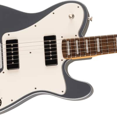 Fender Chris Shiflett Cleaver Telecaster Deluxe, Rosewood Fingerboard - Charcoal Frost Metallic image 5