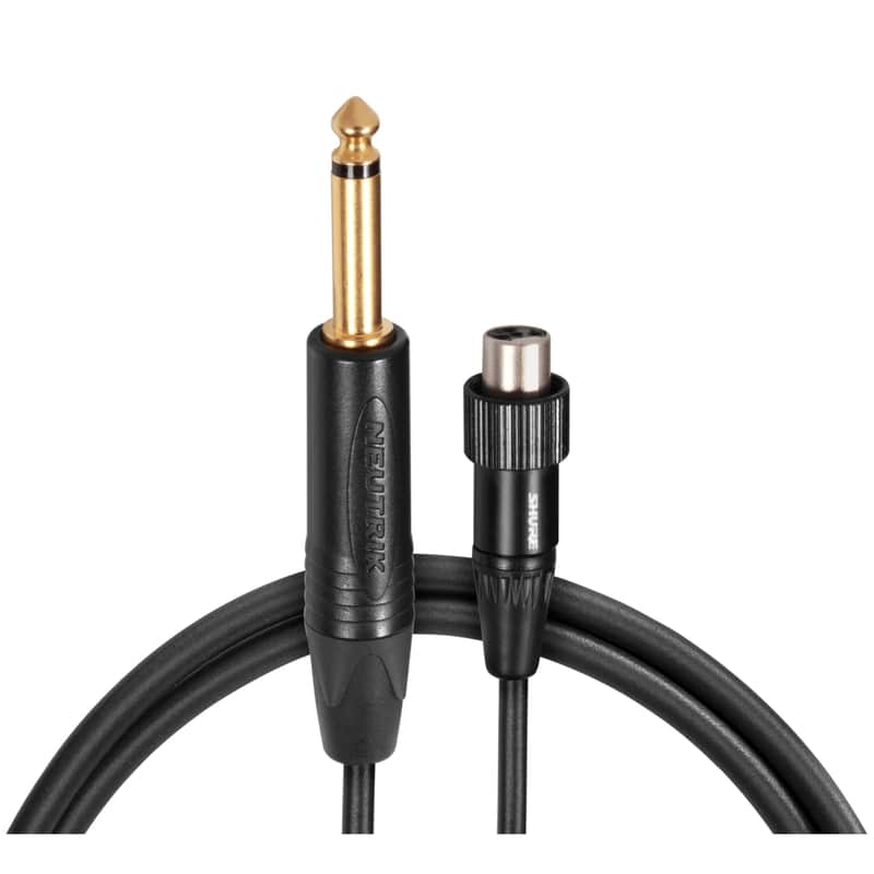 Shure WA305 Premium Guitar/Bass Cable with Locking Thread image 1