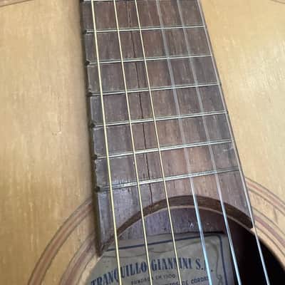Vintage 1973 Giannini Model No. 6 Classical Guitar - 3/4 Size - Brazilian Rosewood - Rare Label image 15