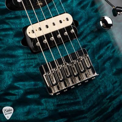 Suhr Standard Roasted - Trans Teal Burst #86135 image 13