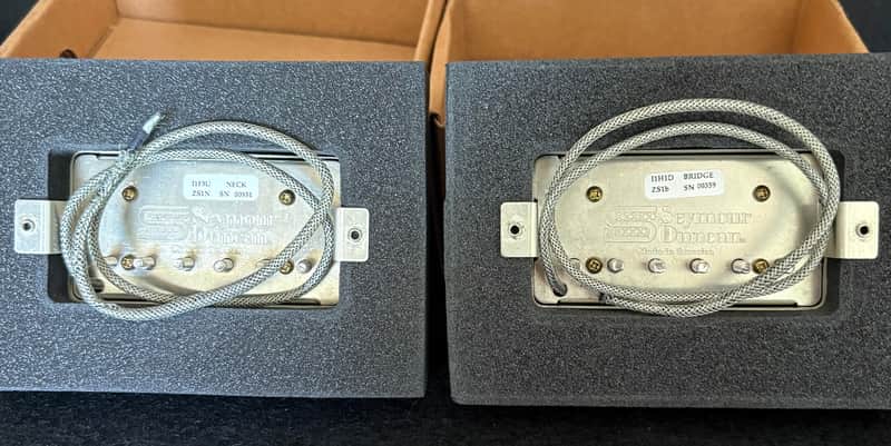 Immagine Seymour Duncan Zephyr Silver Humbucker Set (ZS1N & ZS1B) 2010s (Seymour Duncan introduced the Zephyr series in 2011 - Black - 1