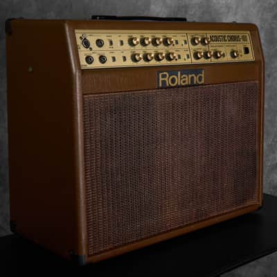 Roland AC-100 Acoustic Chorus 2-Channel 100-Watt 1x12" / 2x5" Acoustic Guitar Combo 1995 - 2004 - Brown image 5