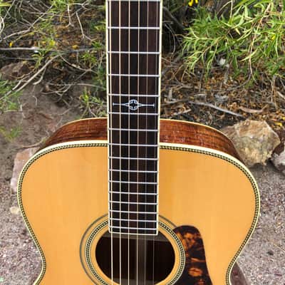 Alvarez Masterworks Series MF60OM Folk OM Acoustic Guitar with Case image 6