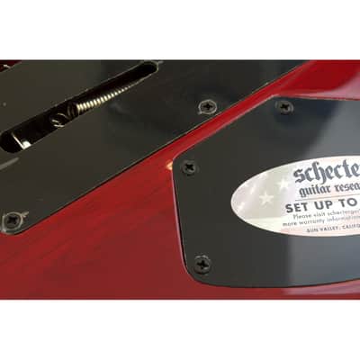 Schecter Omen Extreme-FR guitar in Black Cherry B-Stock 1986 image 8