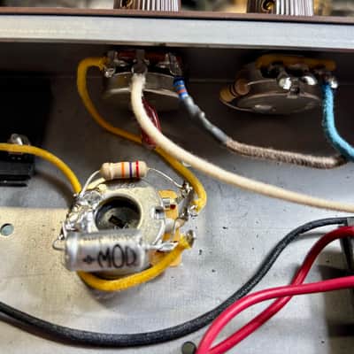 Hand Wired Clone of a Fender 6G3 "Brownface" Deluxe Head 20 Watts Premium Components image 11