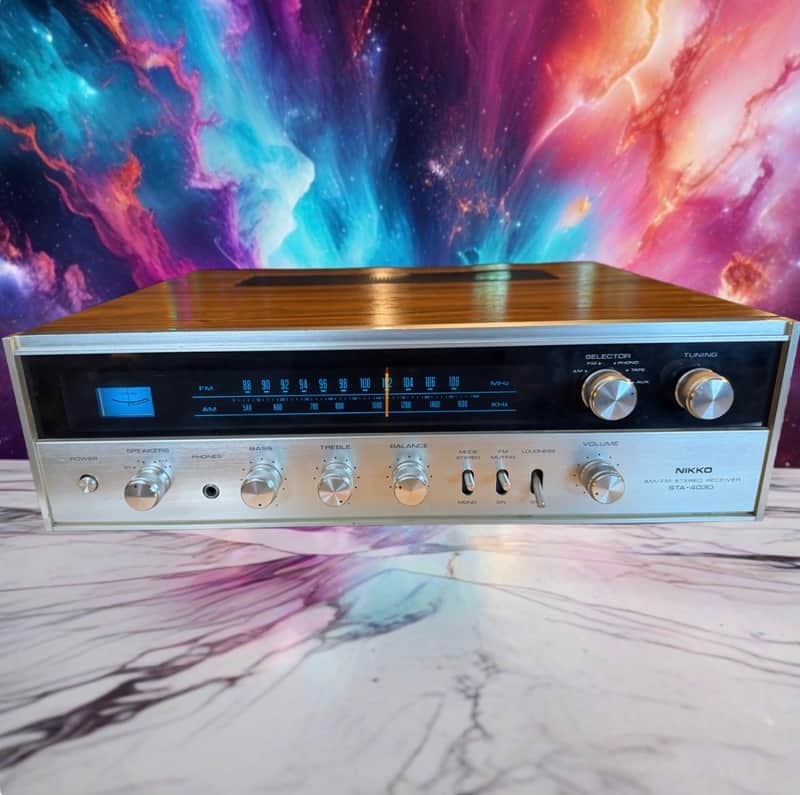 Vintage Nikko STA-4030 Stereo AM/FM Receiver Near Mint Full Fresh Service Rare🔥