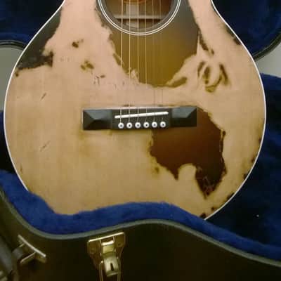Gibson L1 "Robert Johnson" custom shop 2004 relic sunburst image 8