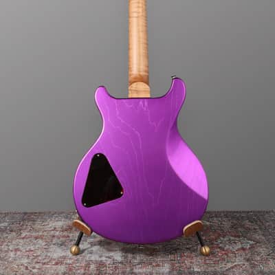 Deimel Guitar Works Doublestar RawTone Set-Neck - 2024 - Open Pore, Matt Purple Candy Metallic. NEW, (Authorized Dealer) image 9
