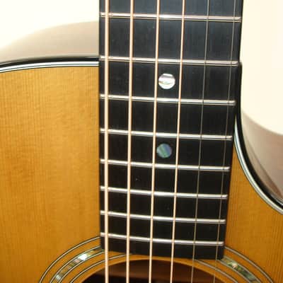 1999 Taylor 714-BCE 25th Anniversary Grand Auditorium Cutaway Acoustic Electric Guitar w/ Case image 11
