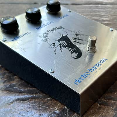 Electro-Harmonix Black Finger Compressor Silver 1977 - Silver image 2