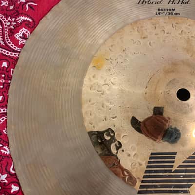 Zildjian 14.25" K Custom Hybrid Hi-Hat Cymbals (Pair) 2008 - Present - Traditional / Brilliant image 22