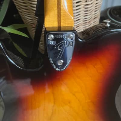Fender American Vintage '72 Telecaster Custom 2010s - Sunburst image 10