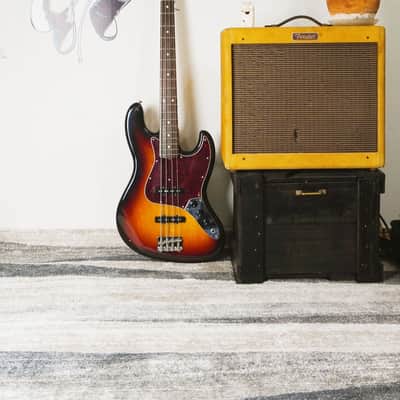 1982 Fender Japan JV Jazz Bass ’62 Vintage Reissue JB62-75 Sunburst MIJ Fujigen image 25