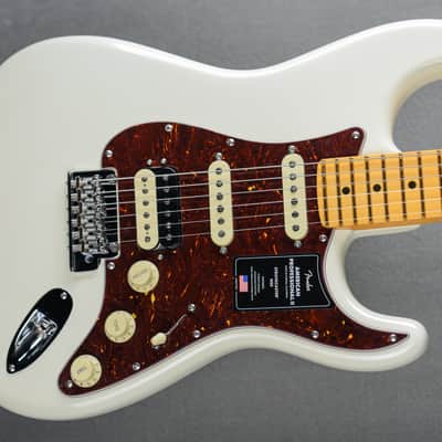 American Professional II Stratocaster HSS - Olympic White w/Maple image 1
